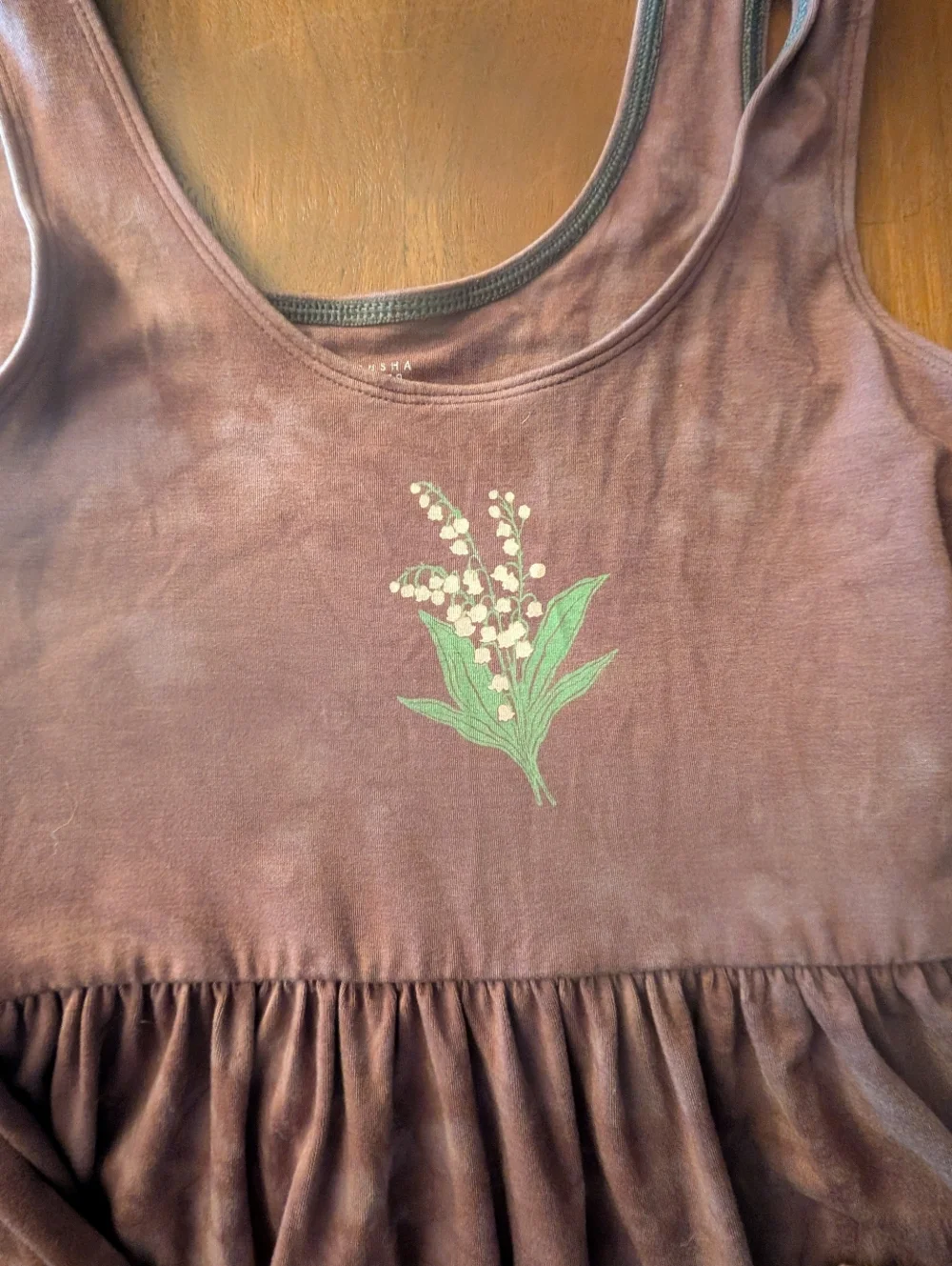 Purusha People Lily Of The Valley Midi Dress - Picture 4 of 5